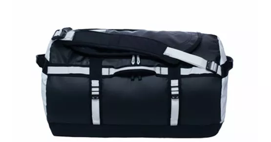 the north face duffel s weiss