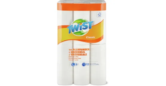 Twist Haushaltpapier, FSC®
