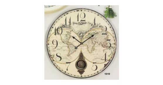 Uhr Map of the World