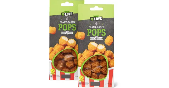 V-Love-Pops oder -Vegetable Burger