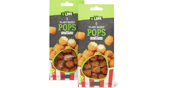 V-Love-Pops oder -Vegetable Burger, Duo-Pack