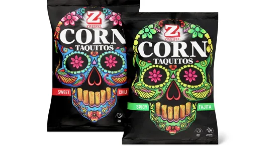 Zweifel Corn Chips Taquitos