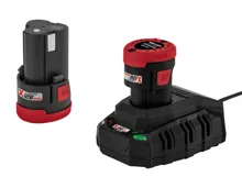 12 V Akku, 2 Ah + Ladegerät, 2,4 A