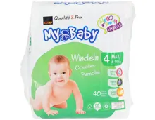 40% auf alle Coop My Baby Windeln und Pants ab 5 Stück nach Wahl (exkl. Grosspackungen und Duos)