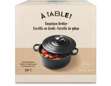 À Table! Gusseisen-Bräter 2.5L 20cm