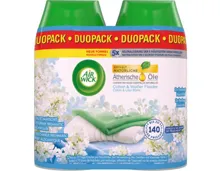 Air Wick Pure Automatisches Duftspray Freshmatic Max Nachfüller Cotton & Weisser Flieder 2 x 250 ml