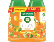 Air Wick Pure Automatisches Duftspray Freshmatic Max Nachfüller Mandarine & Limette 2 x 250 ml