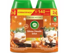 Airwick Fresh Warm Vanilla Nachfüller für Automatischen Duftspray 2 x 250 ml