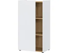 Aktenschrank Hasselt Dekor weiss/Eiche 62 x 115 x 42 cm