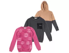 ALIVE Flauschiger Kinder-Pullover/Strickpullover