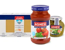 Alle Agnesi-Teigwaren und -Saucen