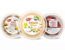 Alle Anna's Best-Hummus, -Antipasti und -Oliven