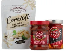 Alle Antipasti von Polli, Conserve della Nonna, La Trattoria und Dittmann