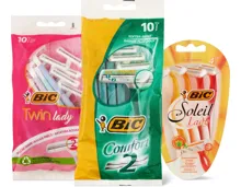 Alle Bic-Damen- und -Herren-Einwegrasierer