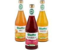 Alle Biotta Bio Getränke ungekühlt