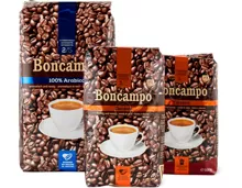 Alle Boncampo Kaffees, in Bohnen und gemahlen, UTZ