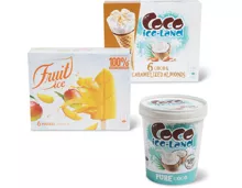 Alle Coco Ice-Land Glace und Fruit Ice
