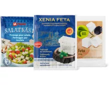 Alle Feta und Salatkäse