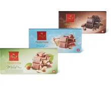 Alle Frey Tafelschokoladen, 100 g und 400 g, UTZ