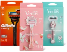 Alle Gillette- und Gillette Venus-Rasierer