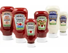 Alle Heinz-Ketchups und -Mayonnaisen