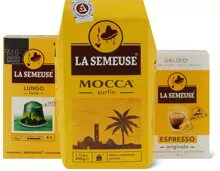 Alle La Semeuse-Kaffees, in Kapseln, in Bohnen und gemahlen