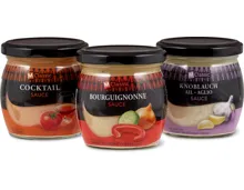 Alle M-Classic Fonduesaucen