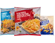 Alle M-Classic- und Denny's- Frites und -Wedges