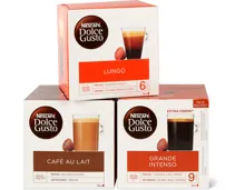 Alle Nescafé Dolce Gusto Kapseln, 16 Stück