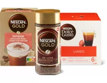 Alle Nescafé-Instant-Kaffees und -Dolce Gusto Kapseln