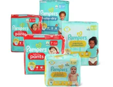 Alle Pampers Windeln