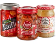 Alle Polli-, Conserve della Nonna-, Da Emilio- und Dittmann-Antipasti