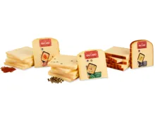 Alle Raccard Raclette-Scheiben aromatisiert