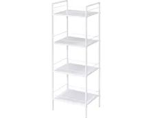 Allzweckregal Kim Metall weiss 39 x 117 x 31 cm