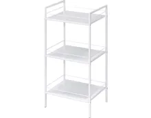 Allzweckregal Kim Metall weiss 39 x 84 x 31 cm
