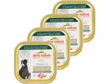 Almo Natural Hundefutter Lamm & Karotten 4x 85g