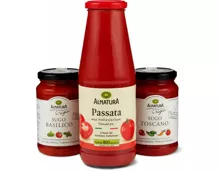 Alnatura Bio-Passata, -Sugo und -Pesto