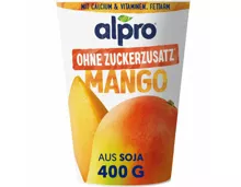 Alpro Soja-Joghurtalternative Mango ohne Zuckerzusatz