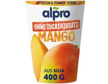 Alpro Soja-Joghurtalternative Mango ohne Zuckerzusatz