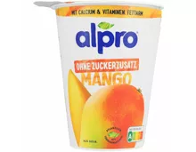 Alpro Soja Mango ohne Zuckerzusatz