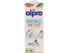 Alpro ungesüsster Drink Kokosnuss