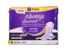 Always Discreet Inko Ultimate Nacht 8 Stück