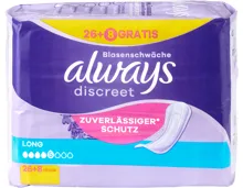 Always Discreet Inkontinenzeinlagen