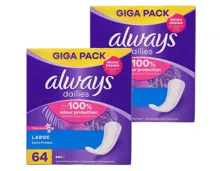 Always Large Fresh Gigapack 2x64 Stück