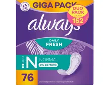 Always Slip Protect Normal Fresh 2 x 76 Einlagen