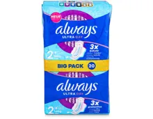 Always Ultra Long Flügel BigPack 20 Stück