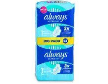 Always Ultra Normal Flügel BigPack 24 Stück
