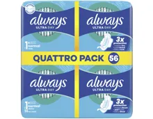 Always Ultra Normal Flügel Quattro 56 Stück