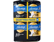 Always Ultra Secure Night Extra Damenbinde 12h