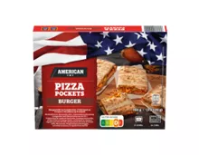 AMERICAN Pizza Pockets 3x120g, Burger